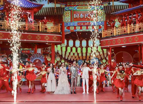 2022北京卫视虎年春晚，罗中凯第三年登台献唱《恭喜发财》